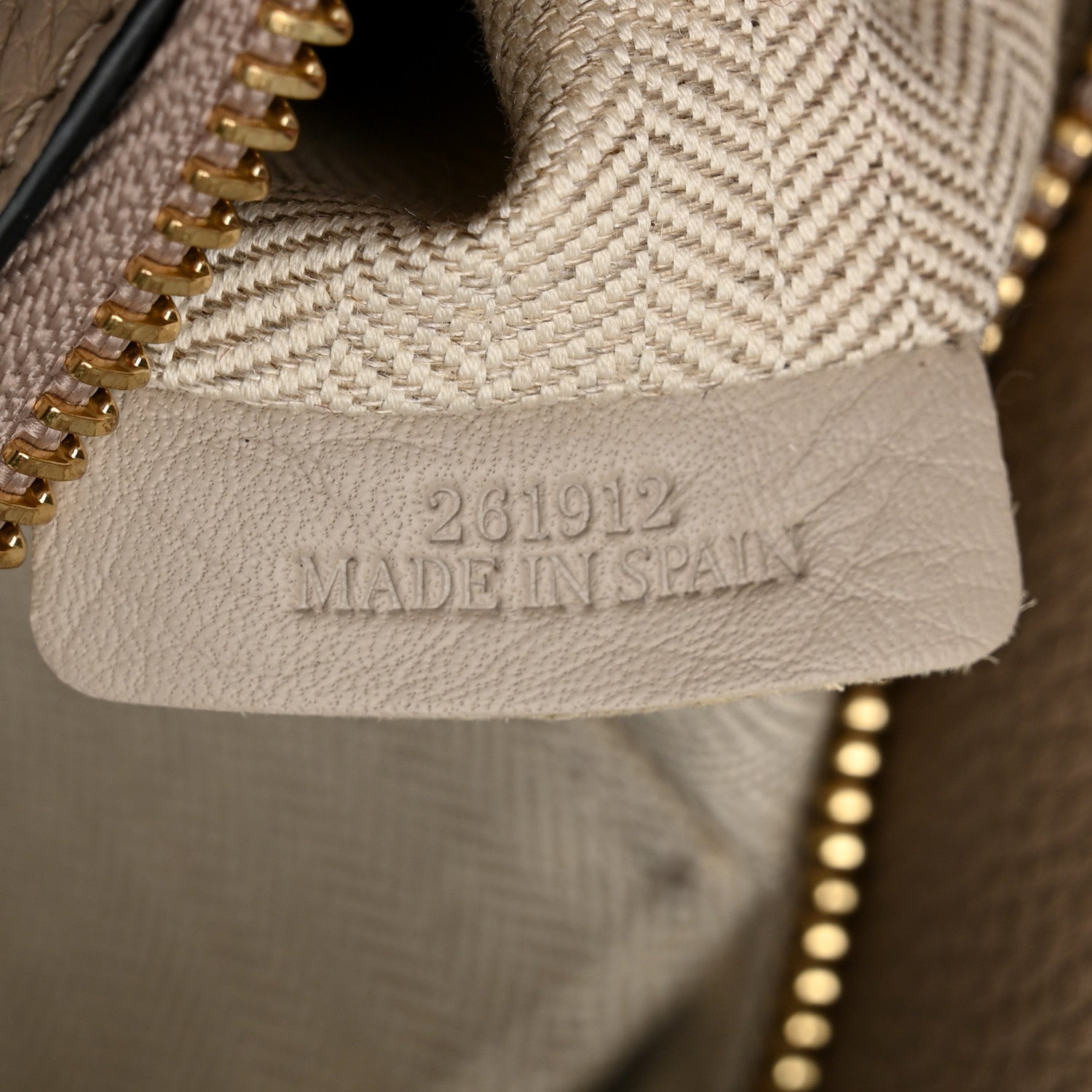 Loewe Grained Calfskin Small Puzzle Bag Sand Mink 7 of 10