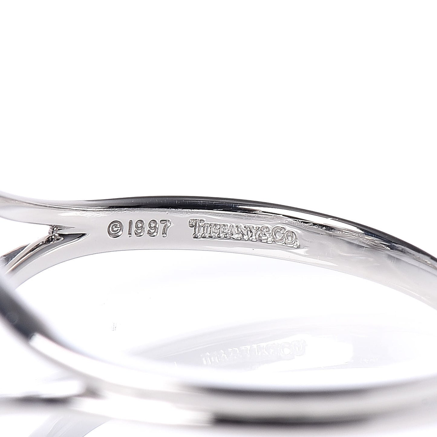Platinum Diamond Victoria Ring 48 4.5