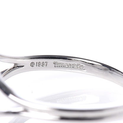 Tiffany Platinum Diamond Victoria Ring 48 4.5 6 of 7