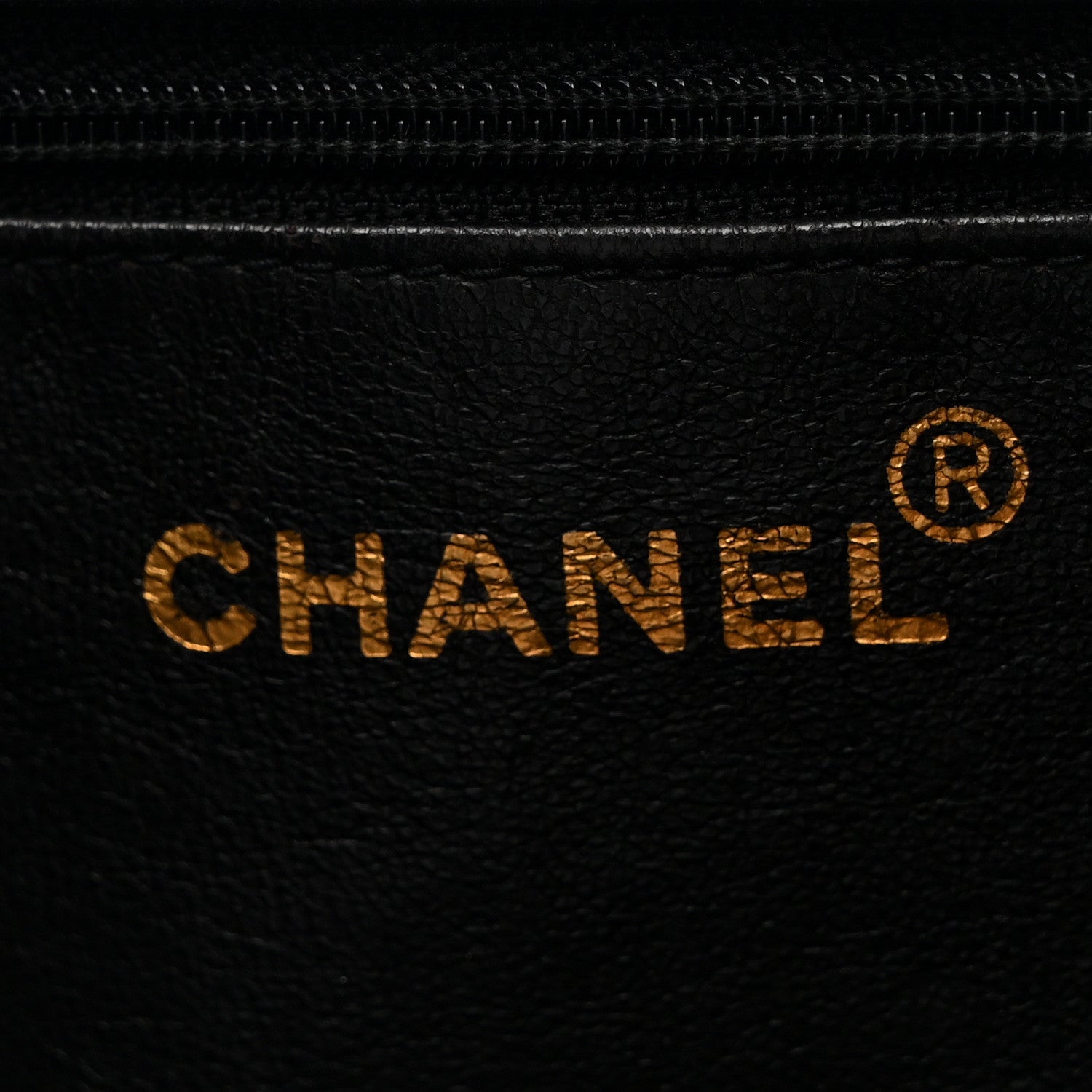 Chanel Lambskin CC Tote Black 6 of 10