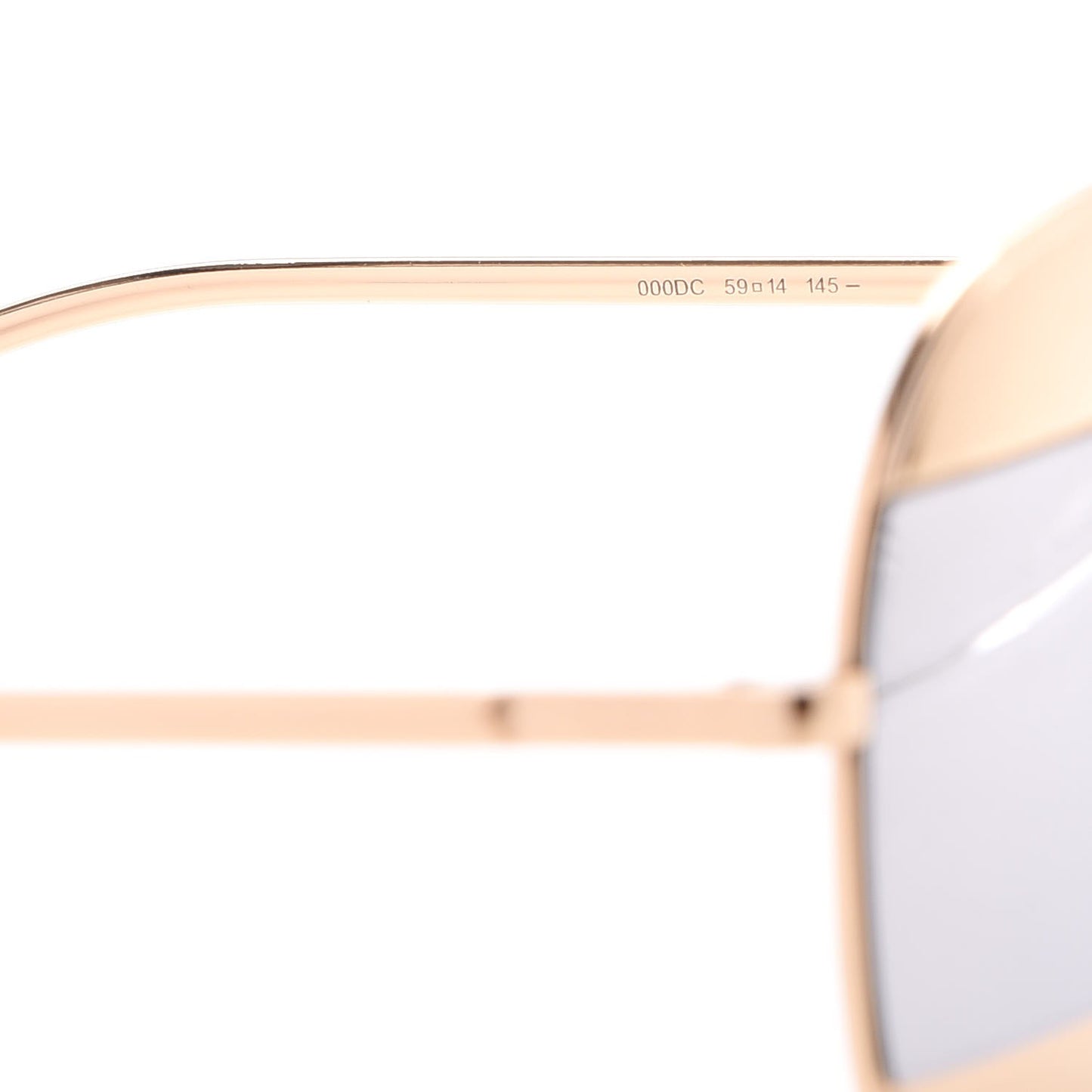 Split 1 Aviator Sunglasses Gold