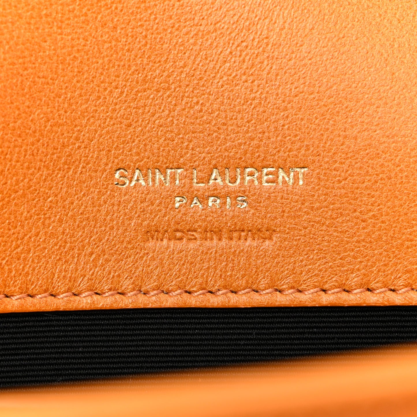 Lambskin Chevron Quilted Small Loulou Bag Sunflower