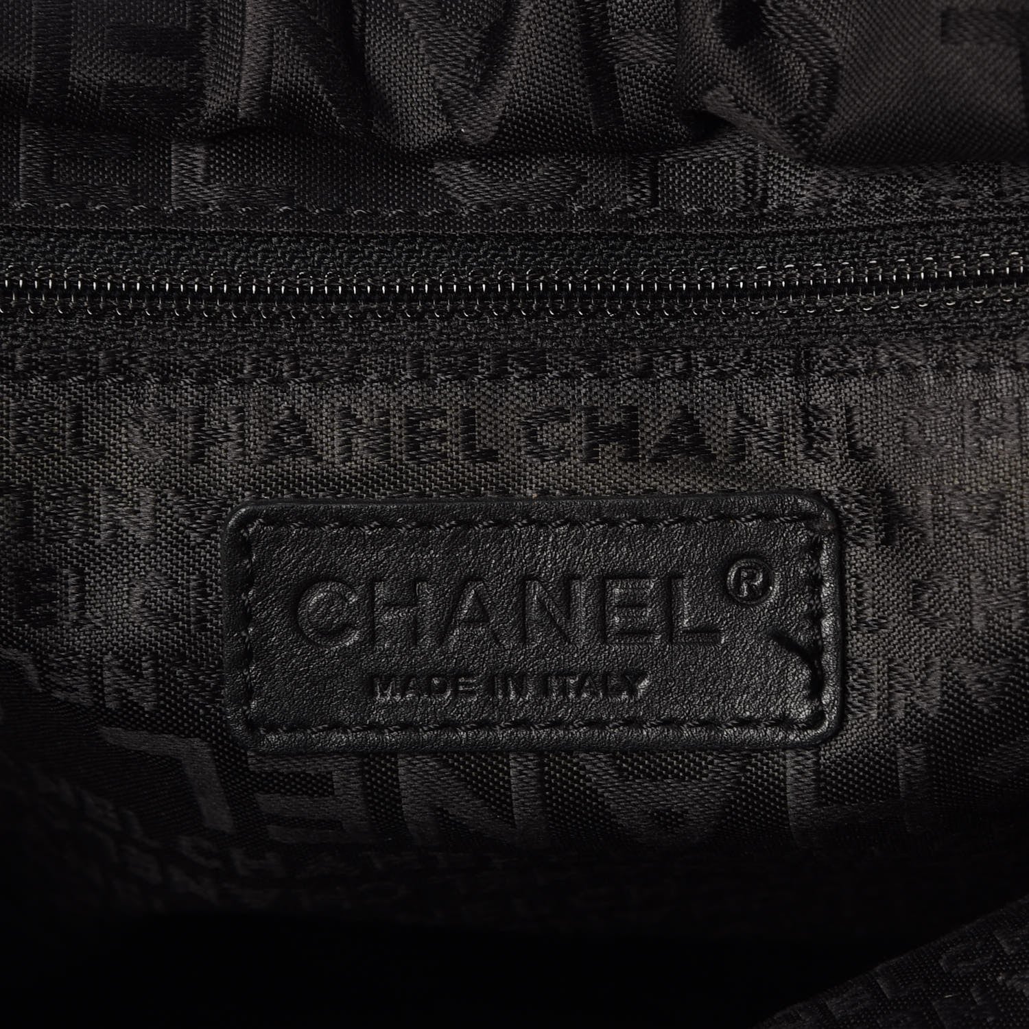 Chanel Caviar Square Stitched Large Tassel Hobo Black 6 of 11