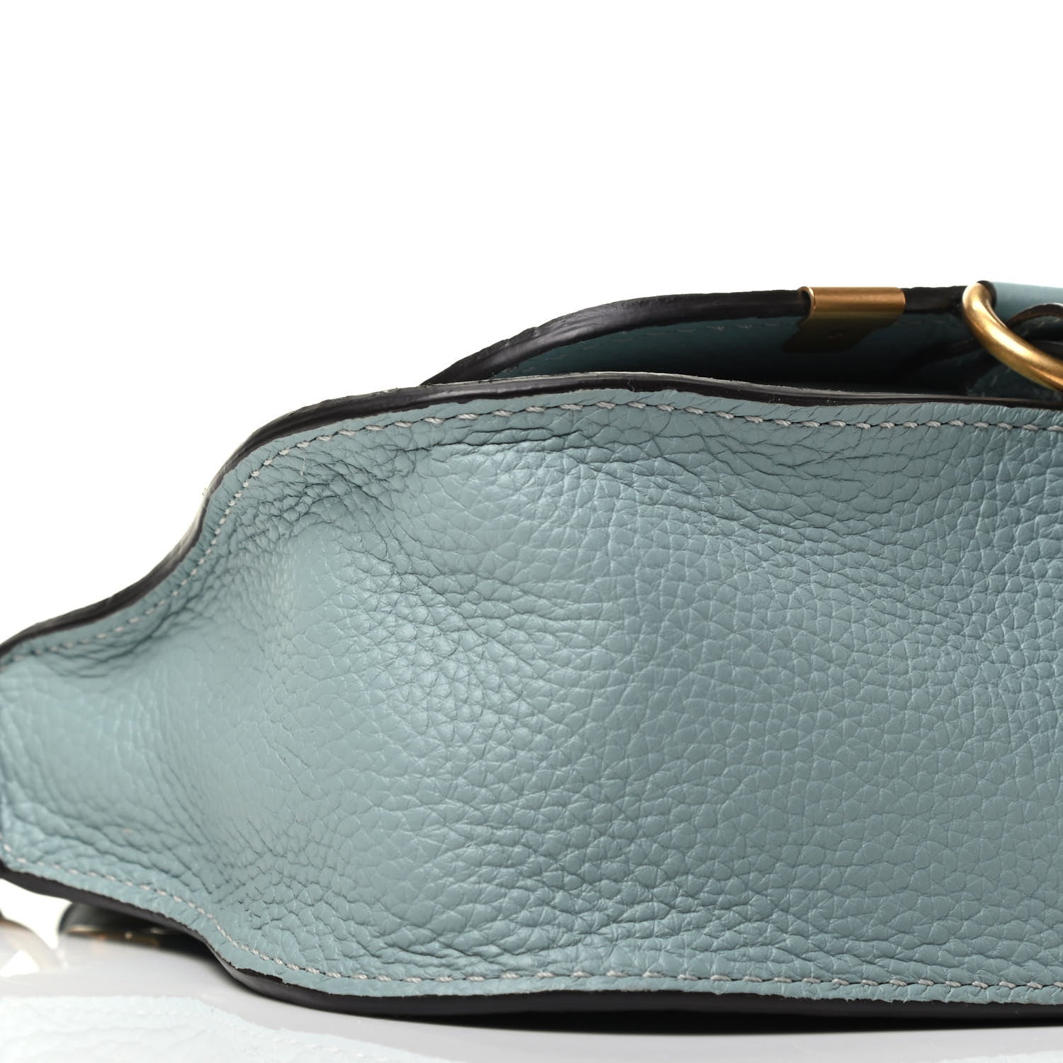 Chloe Calfskin Mini Marcie Satchel Mint Blue 10 of 11