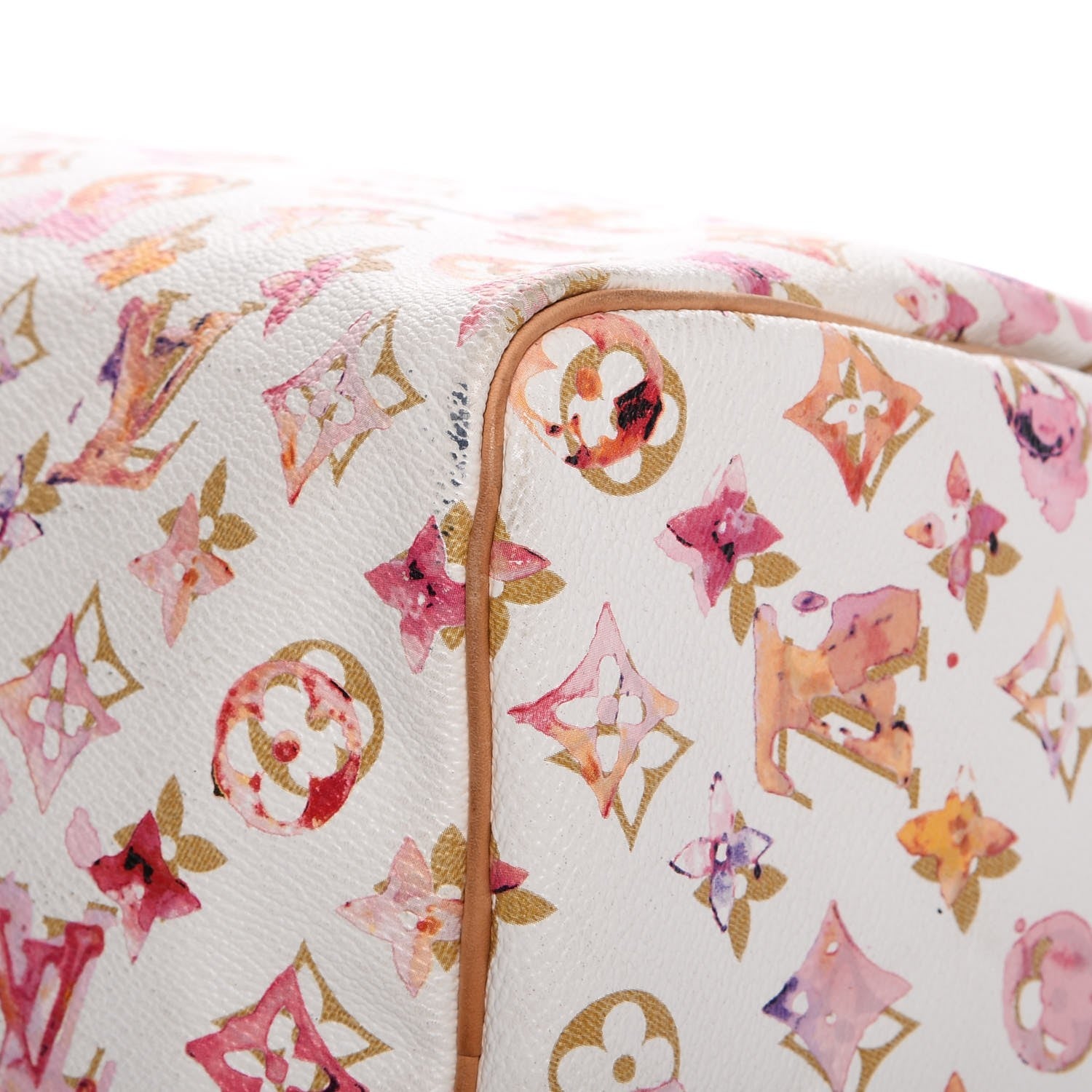 Louis Vuitton Watercolor Aquarelle Speedy 35 White 18 of 19