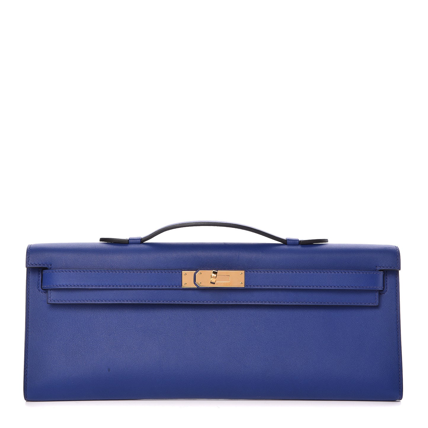 Swift Kelly Cut Clutch Pochette Bleu Electrique