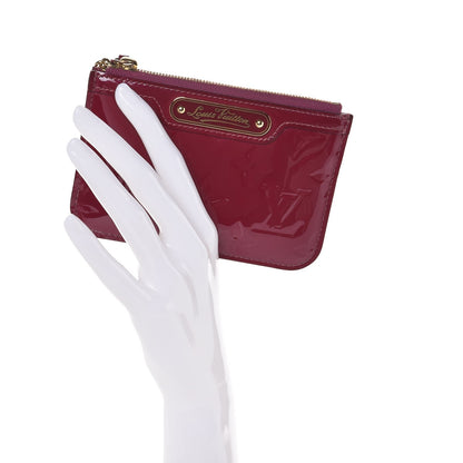 Louis Vuitton Vernis Key Pouch Magenta 2 of 7