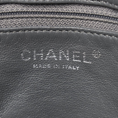 Chanel Aged Calfskin Quilted Large Reissue Camera Case Grey 6 of 10