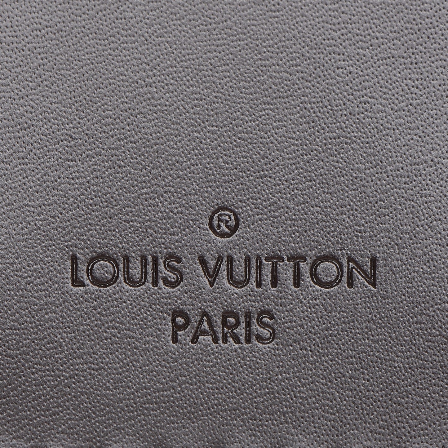 Calfskin Luggage Tag Ebene