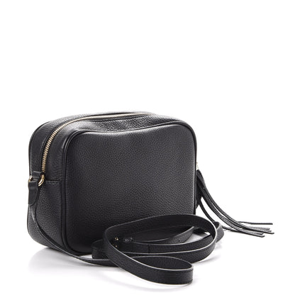 Gucci Pebbled Calfskin Small Soho Disco Bag Black 3 of 7