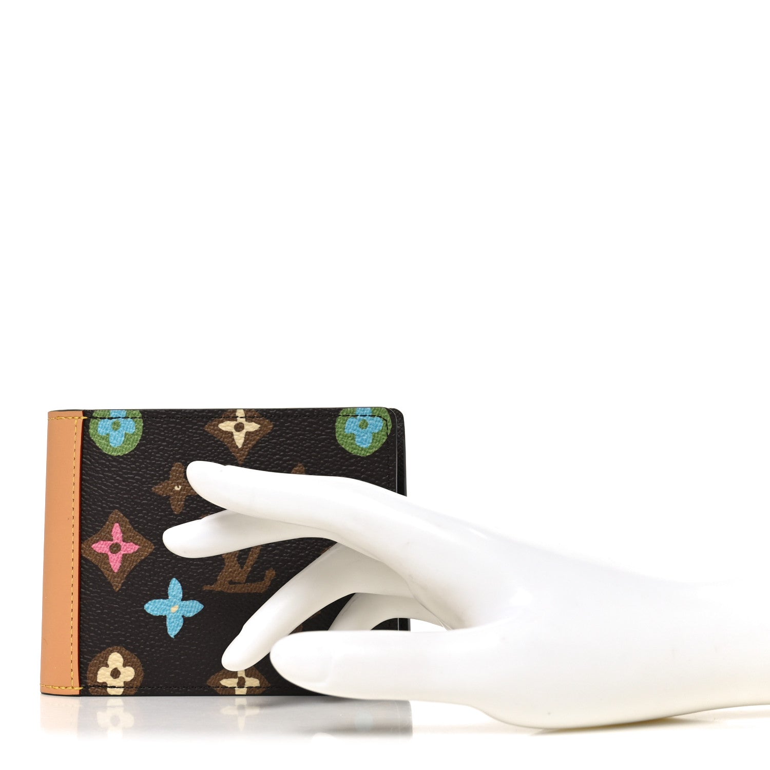 Louis Vuitton X TYLER THE CREATOR Monogram Craggy Multiple Wallet Chocolate 2 of 7