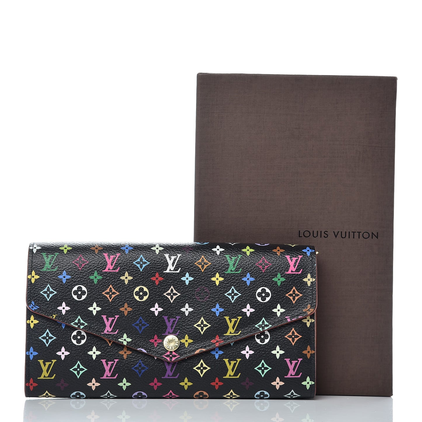 Monogram Multicolor Sarah Wallet NM Black Grenade