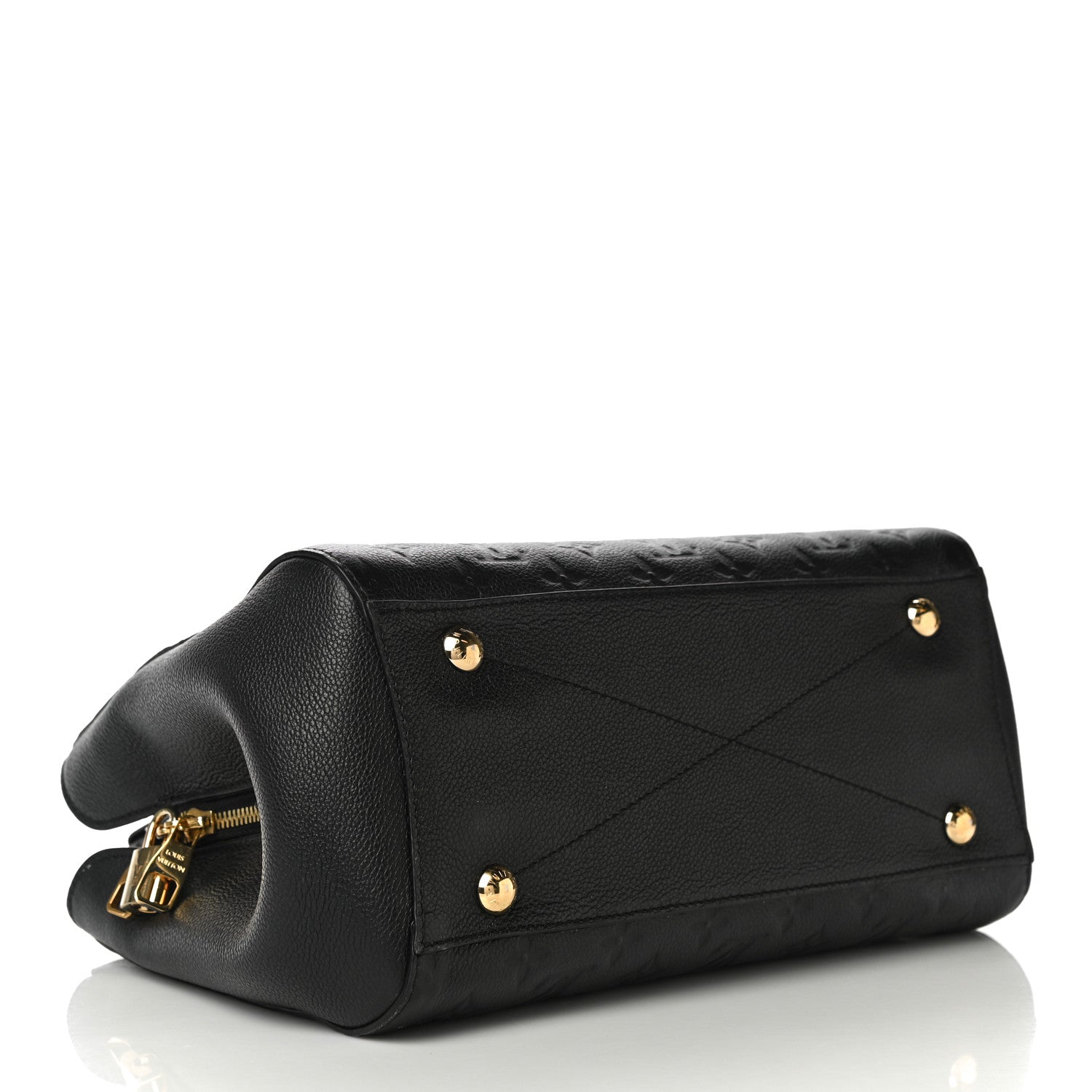 Louis Vuitton Empreinte Montaigne MM Black 4 of 10