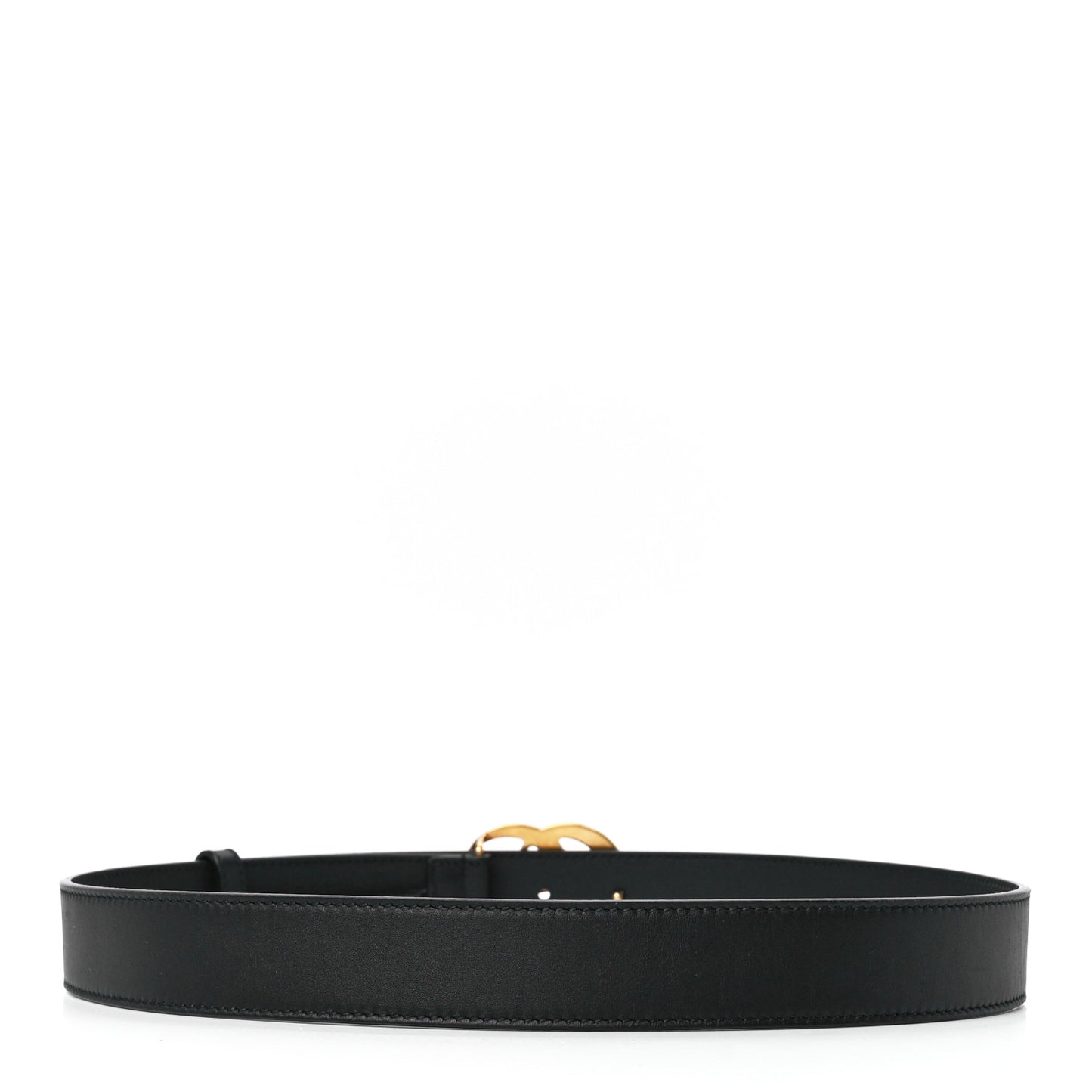 Calfskin Double G 30mm Belt 80 32 Black