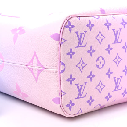 Louis Vuitton Monogram Giant Spring In The City Neverfull MM Sunrise Pastel 7 of 8