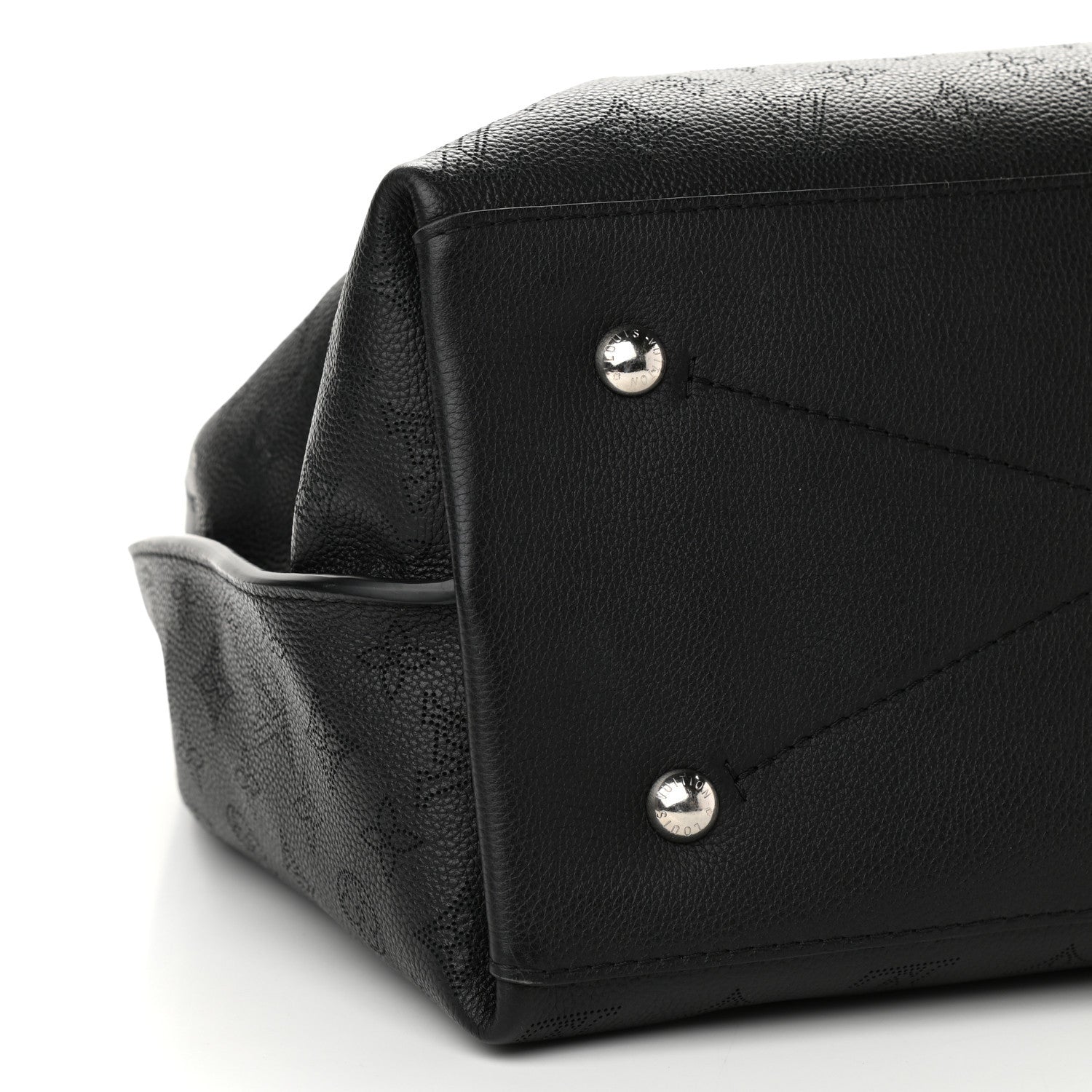 Louis Vuitton Mahina Carmel Hobo Black 7 of 8