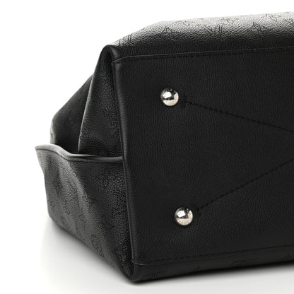 Louis Vuitton Mahina Carmel Hobo Black 7 of 8