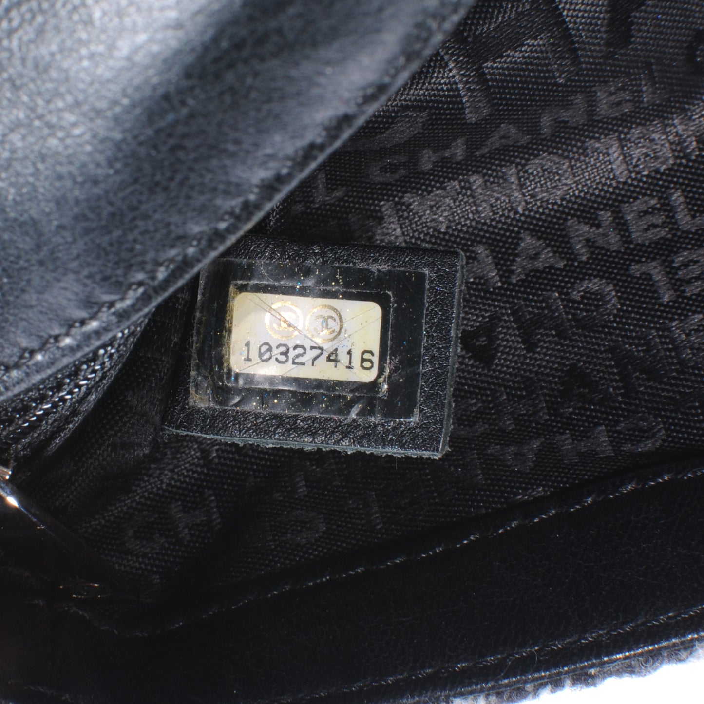 Woven Tweed CC Flap