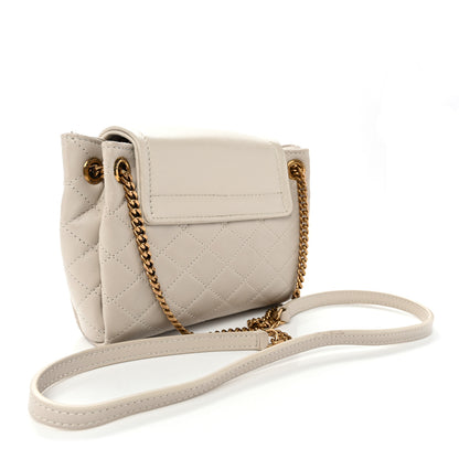 Saint Laurent Lambskin Quilted Monogram Mini Nolita Crema Soft 3 of 11