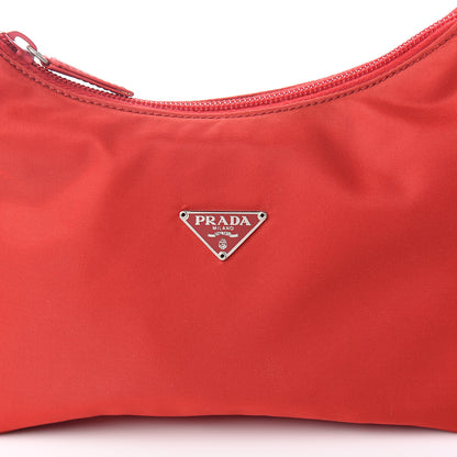 Prada Tessuto Nylon Sport Shoulder Bag Rosso 9 of 9
