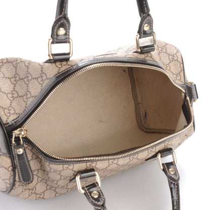 Gucci GG Plus Monogram Tattoo Heart Medium Joy Boston Dark Brown 5 of 10