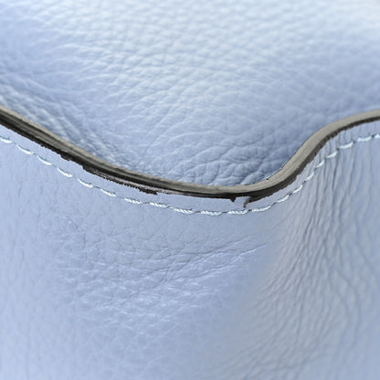 Chloe Calfskin Small Marcie Satchel Washed Blue 12 of 14