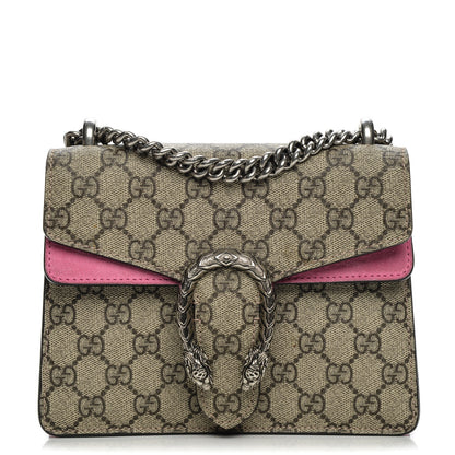 Gucci GG Supreme Monogram Mini Dionysus Shoulder Bag Pink 1 of 7