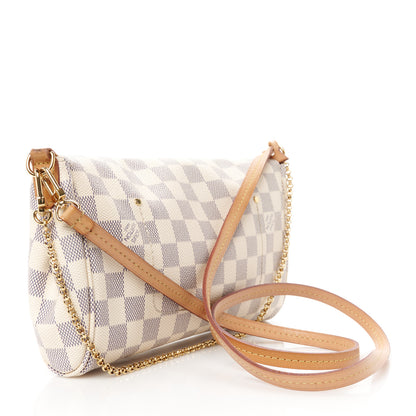Louis Vuitton Damier Azur Favorite MM 2 of 12