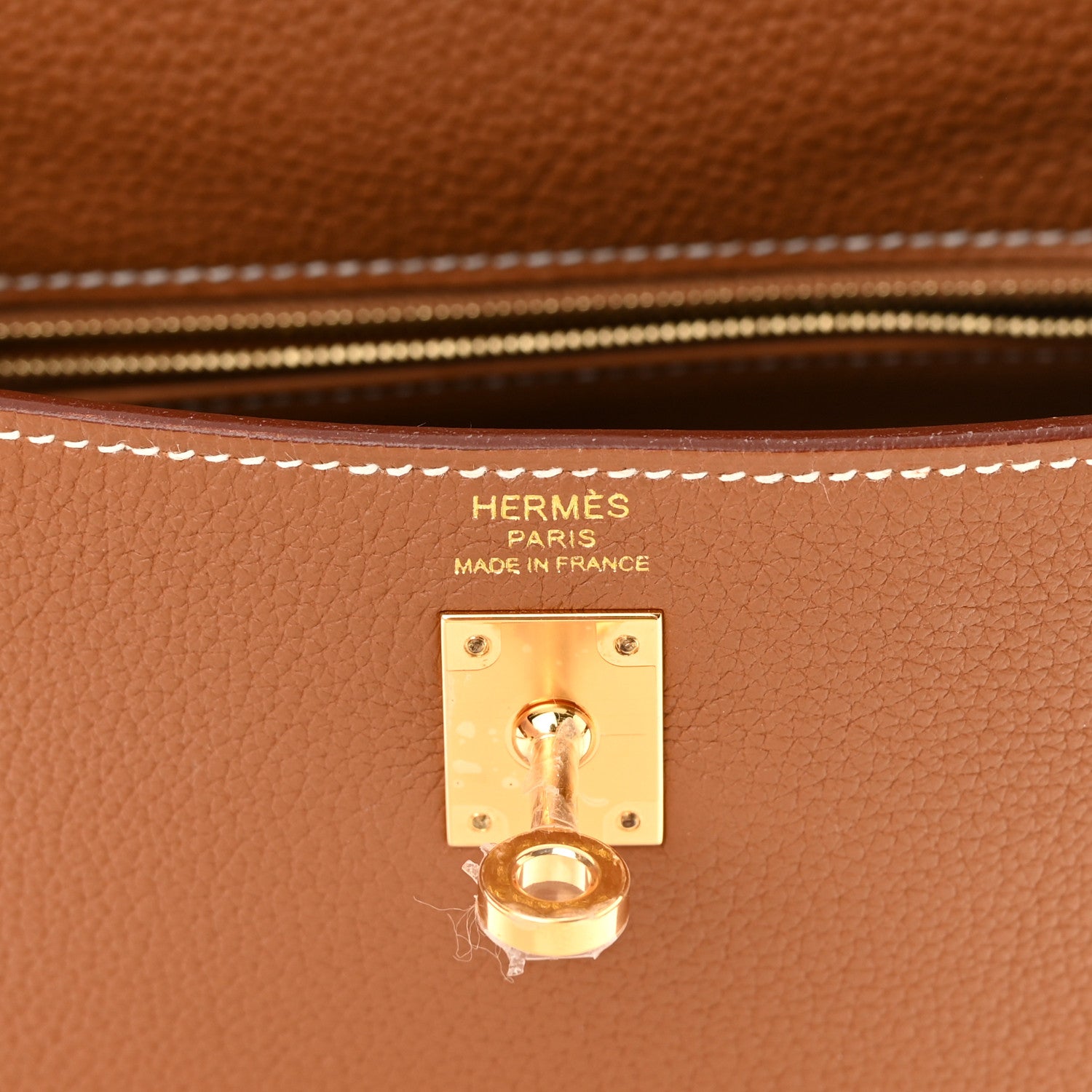 Hermes Togo Kelly Retourne 25 Gold 6 of 13