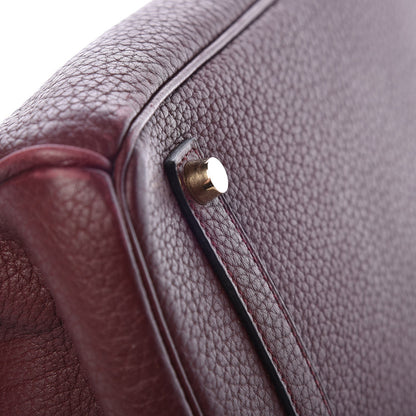 Hermes Fjord Birkin 35 Prune 8 of 41