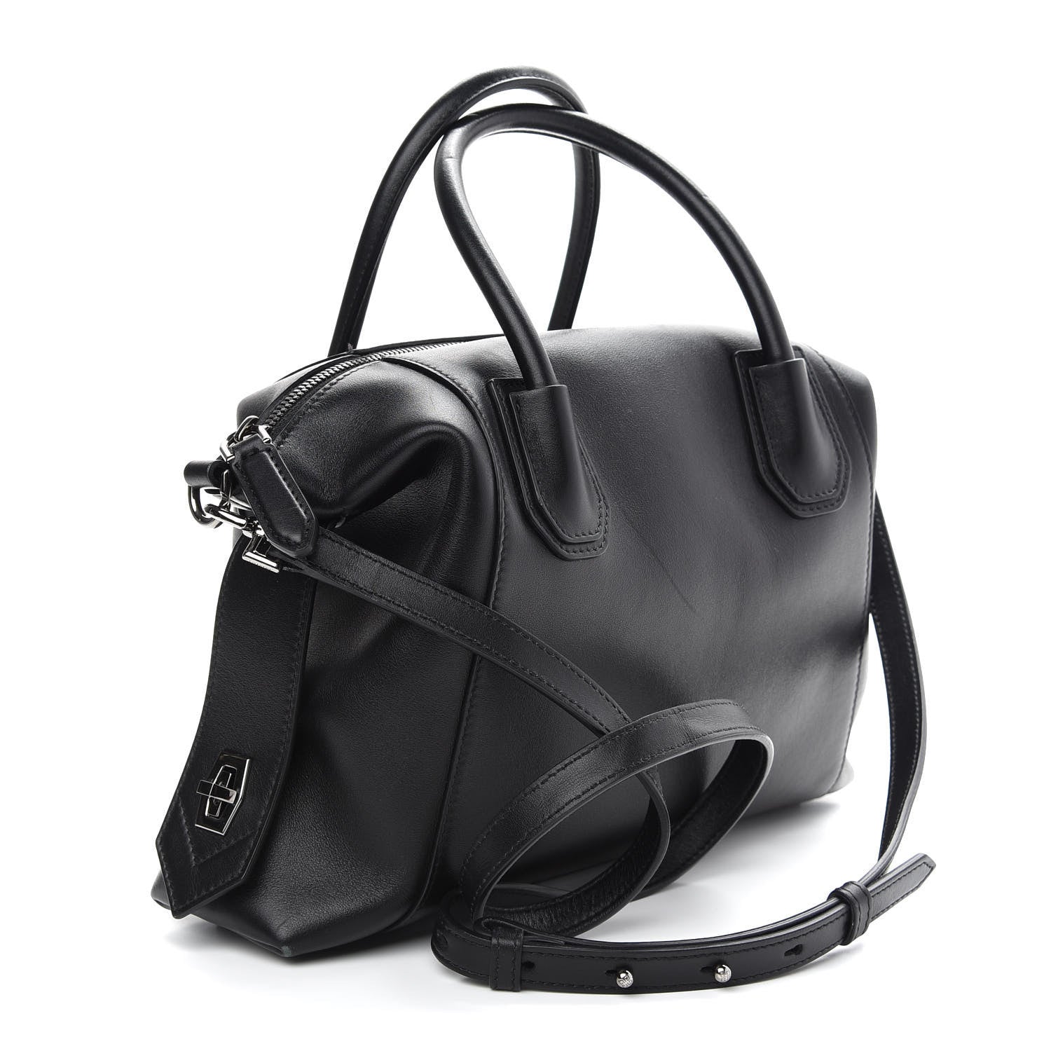 Givenchy Smooth Calfskin Small Soft Antigona Black 3 of 8