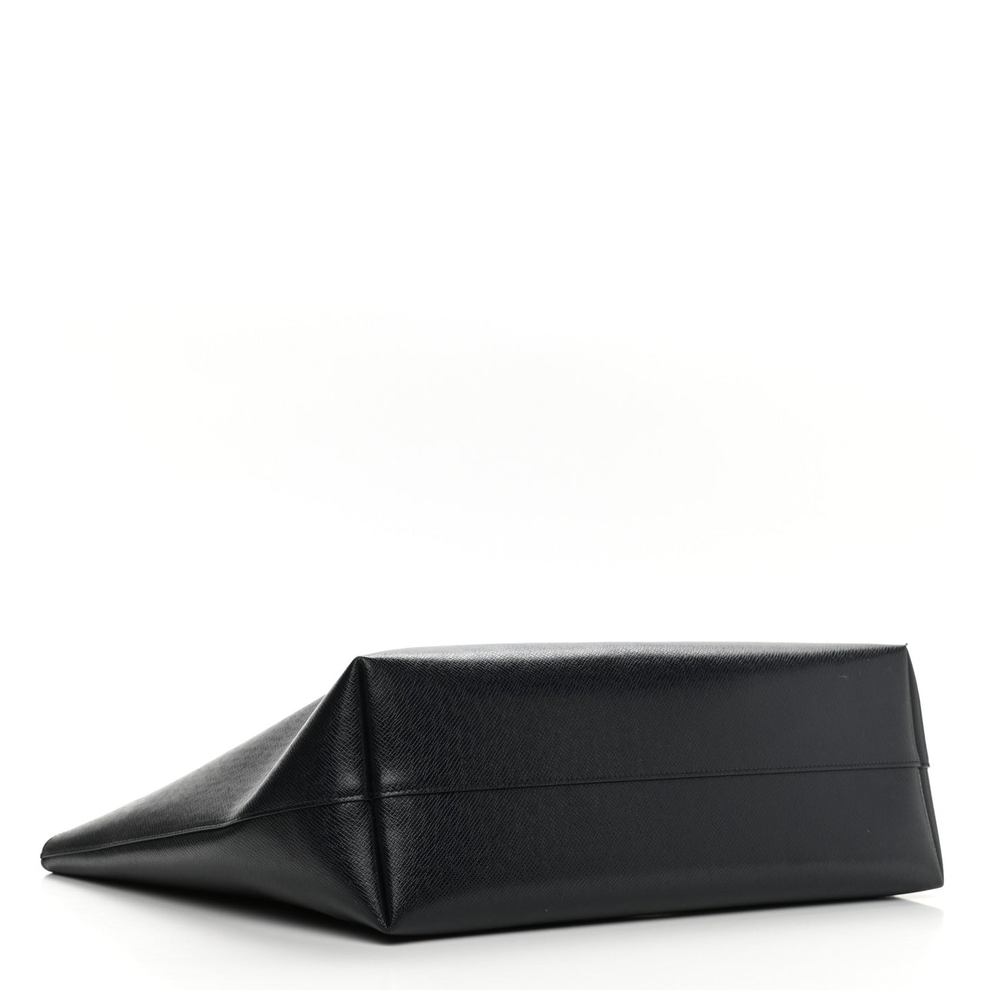 Calfskin Large Shopping Tote Deep Marine