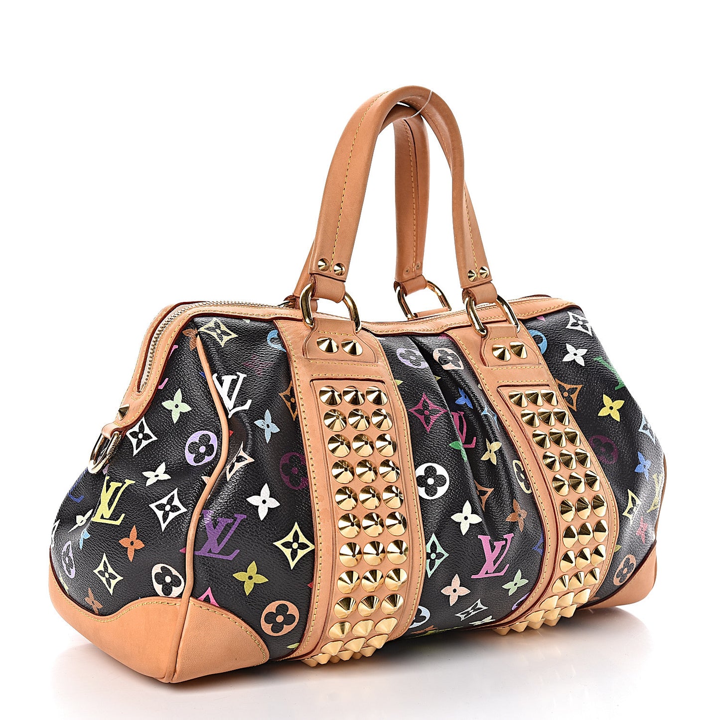 Monogram Multicolor Courtney MM Black