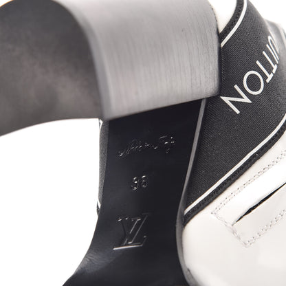 Louis Vuitton Patent Calfskin Star Trail Ankle Boots 36 White 6 of 10