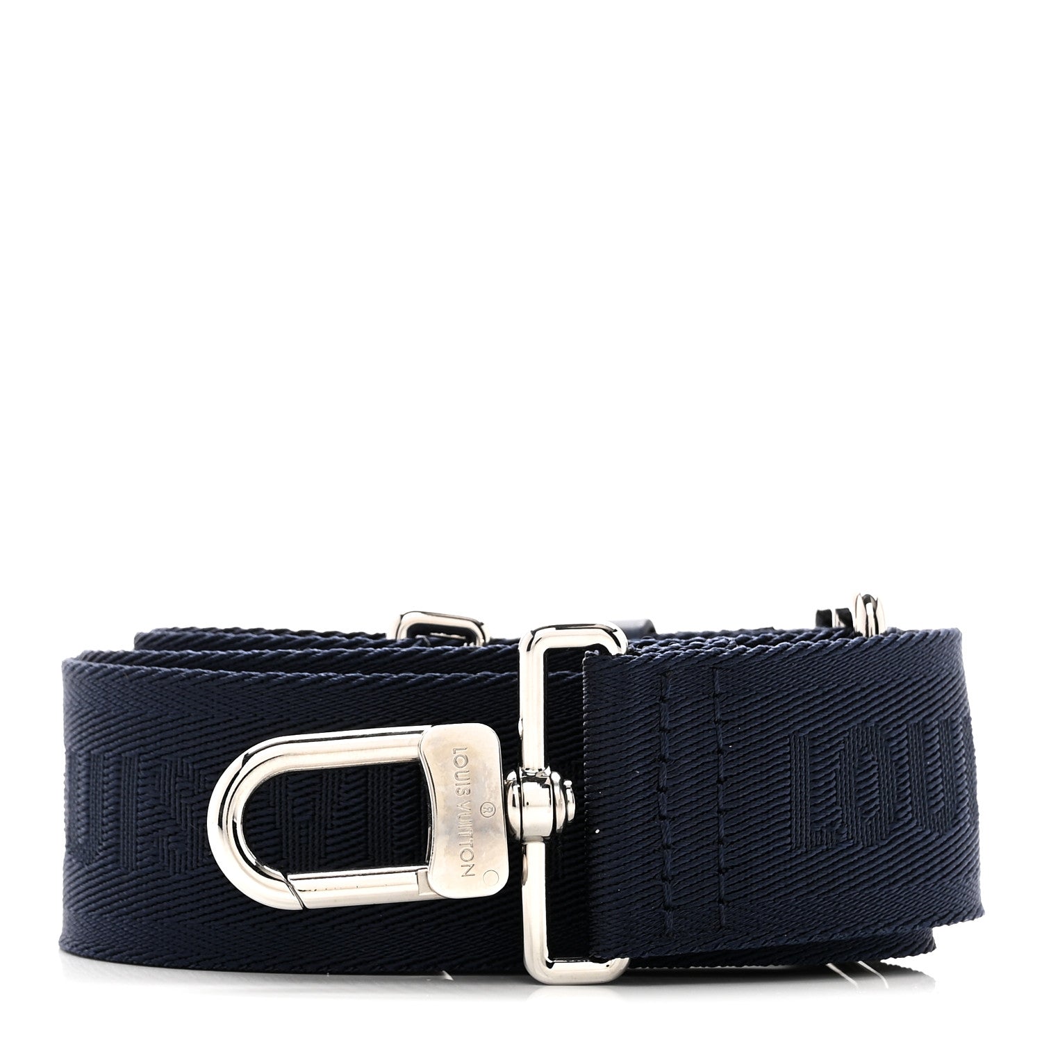 Louis Vuitton Nylon Adjustable Shoulder Strap Blue 1 of 3