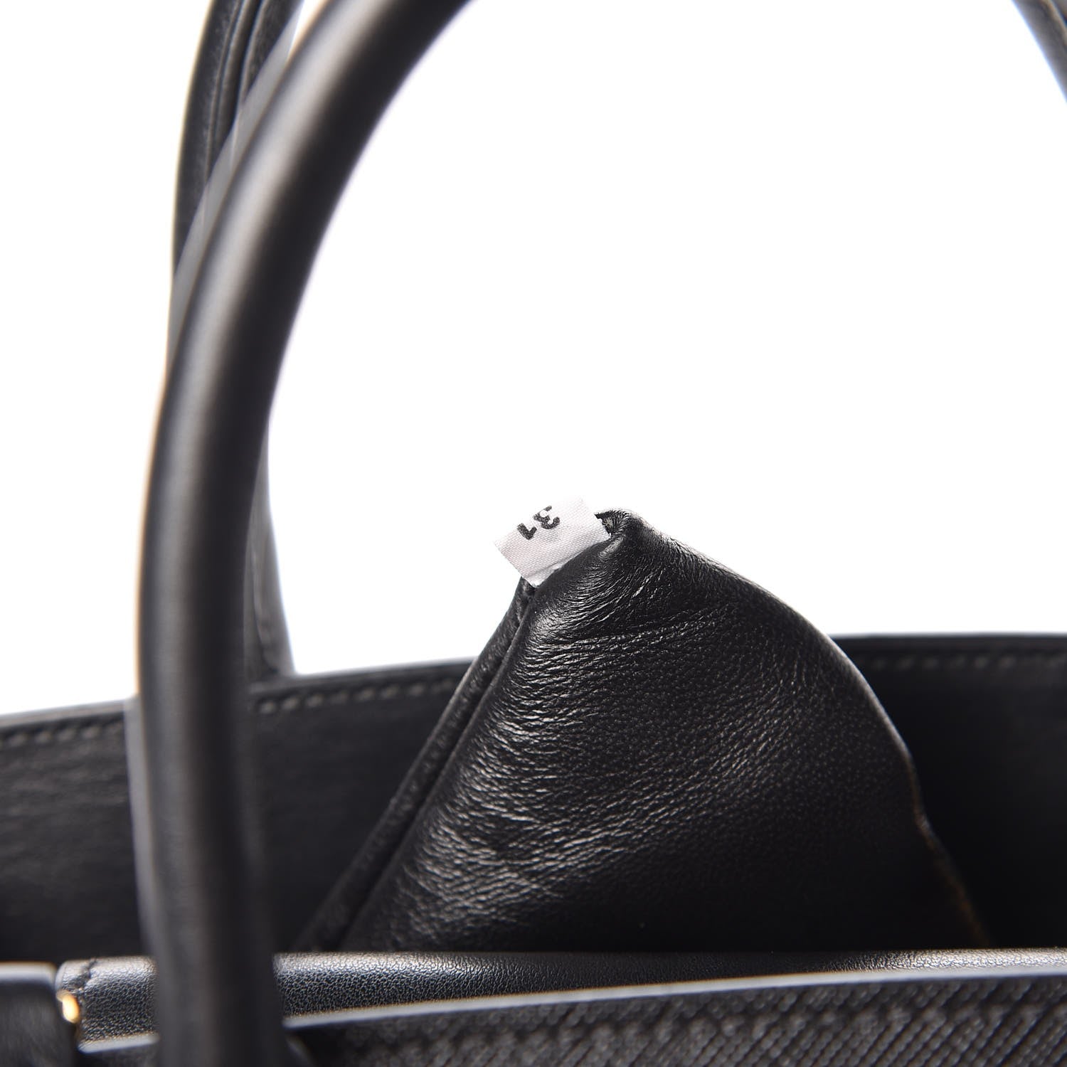 Prada Saffiano City Calfskin Small Bibliothèque Top Handle Black Fuoco 7 of 9