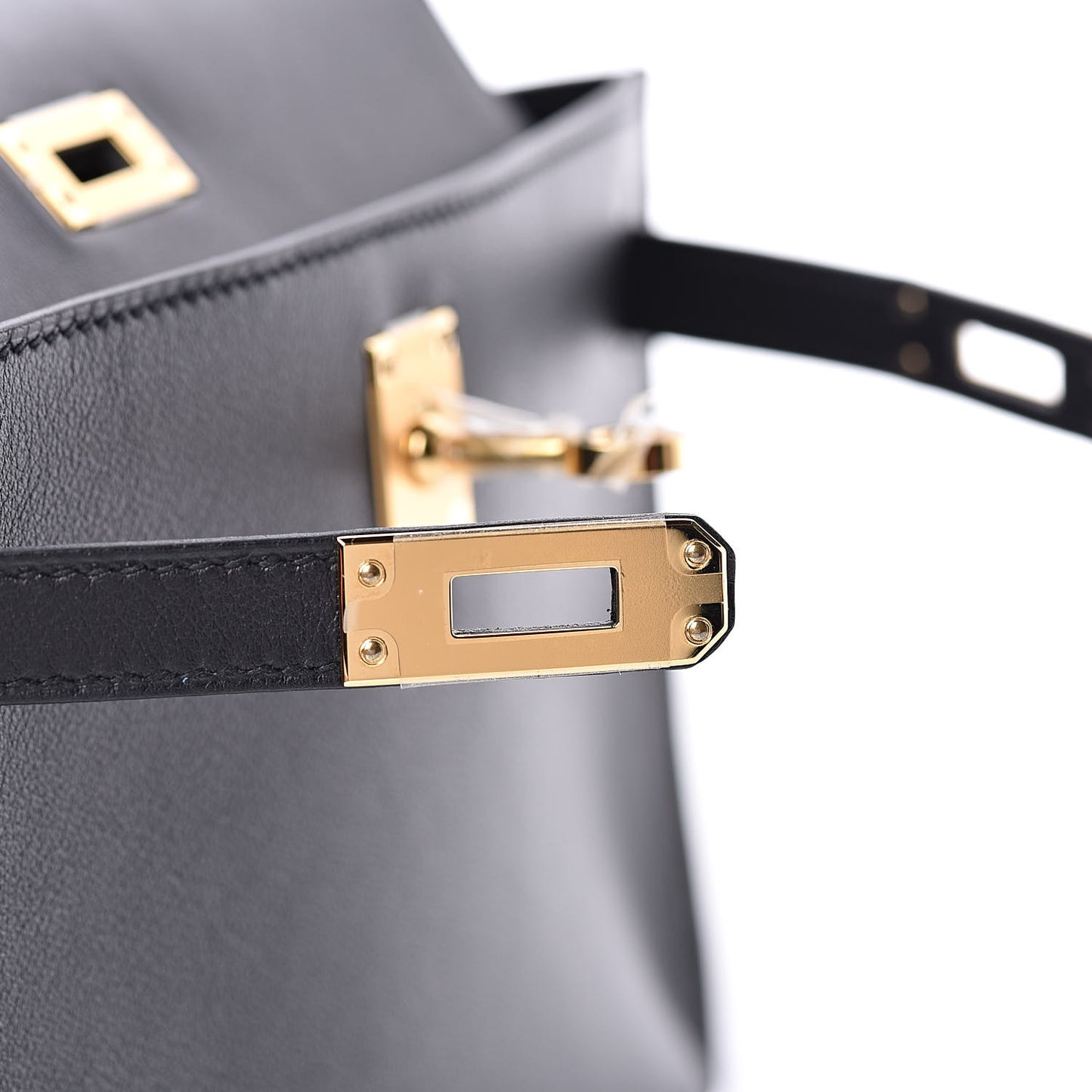 Swift Kelly Pochette Clutch Black