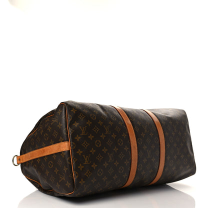 Louis Vuitton Monogram Keepall Bandouliere 55 4 of 13
