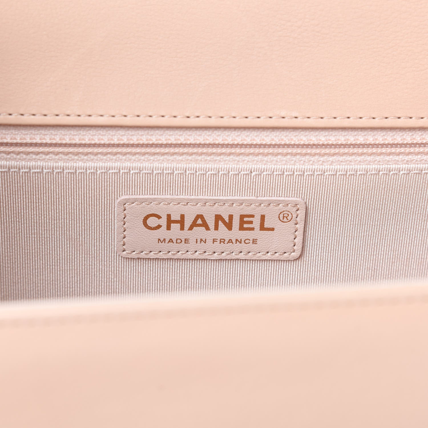 Chanel Lambskin Quilted Flap Beige 6 of 14