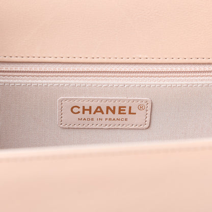 Chanel Lambskin Quilted Flap Beige 6 of 14