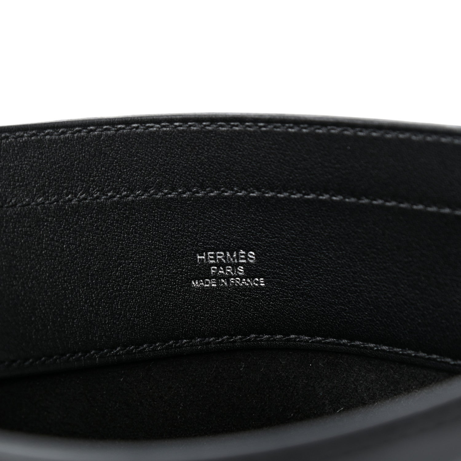 Hermes Milo Lambskin Swift Mini Aline Black 6 of 9
