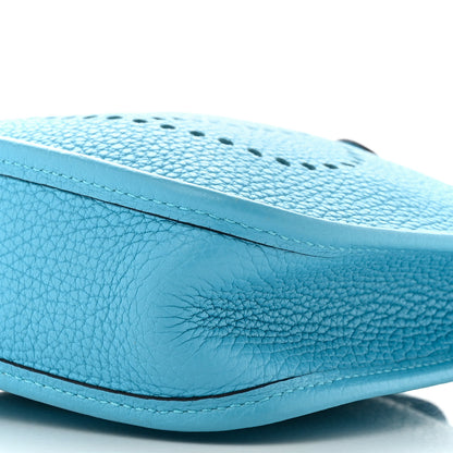 Hermes Taurillon Clemence Evelyne TPM Bleu du Nord 10 of 10