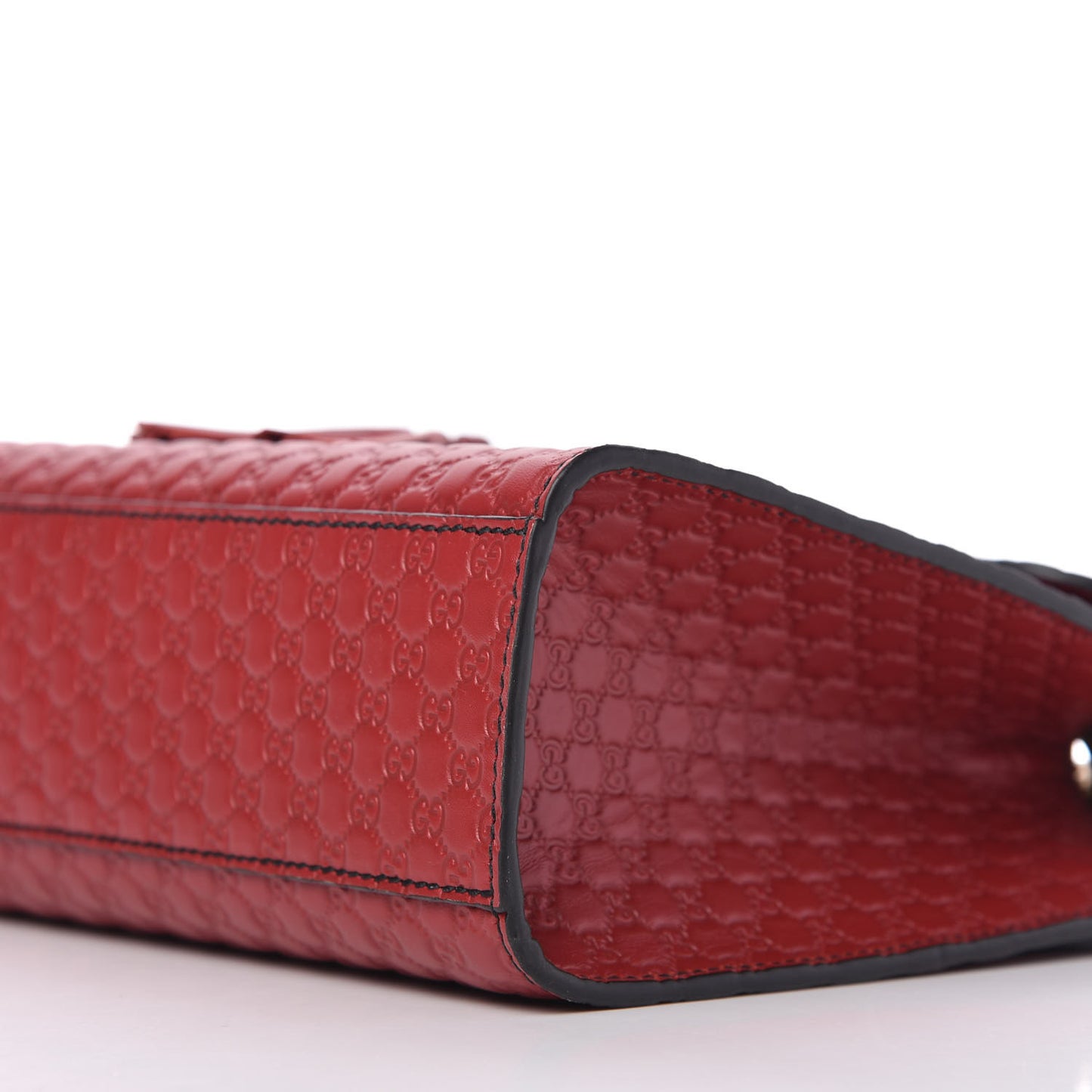 Microguccissima Medium Emily Chain Shoulder Bag Red