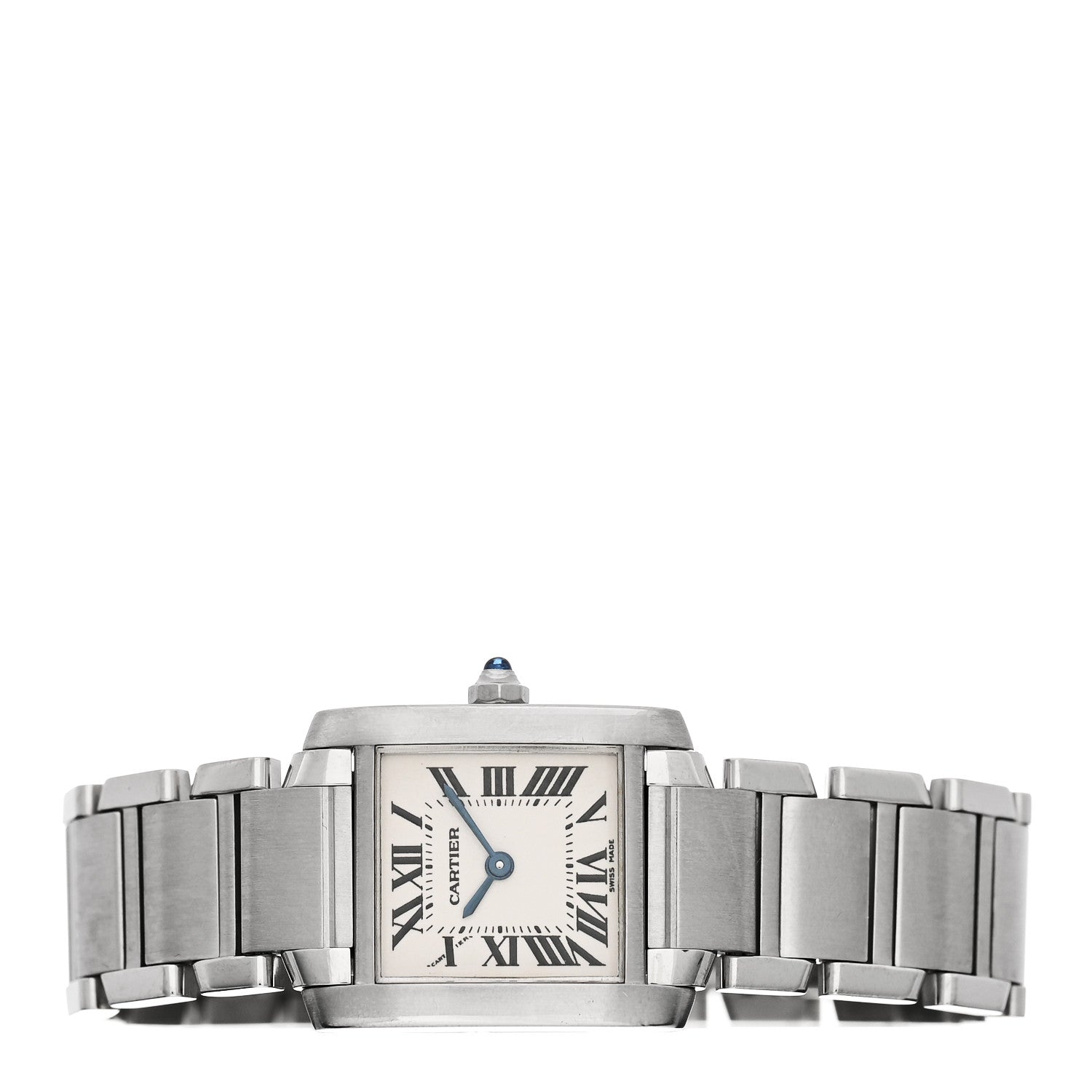 Cartier Stainless Steel 20mm Tank Francaise Quartz Watch 2 of 4