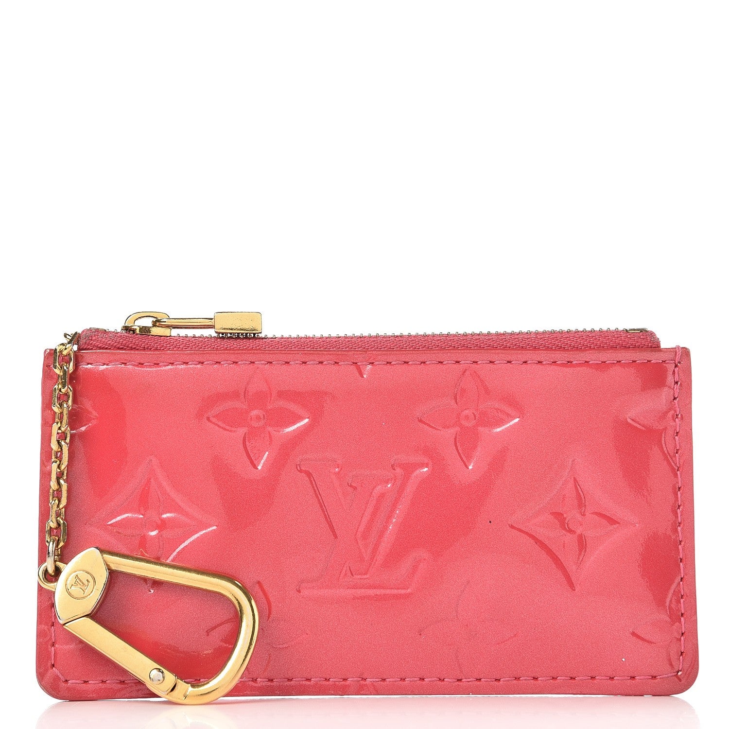 Louis Vuitton Vernis Key Pouch Framboise 1 of 7