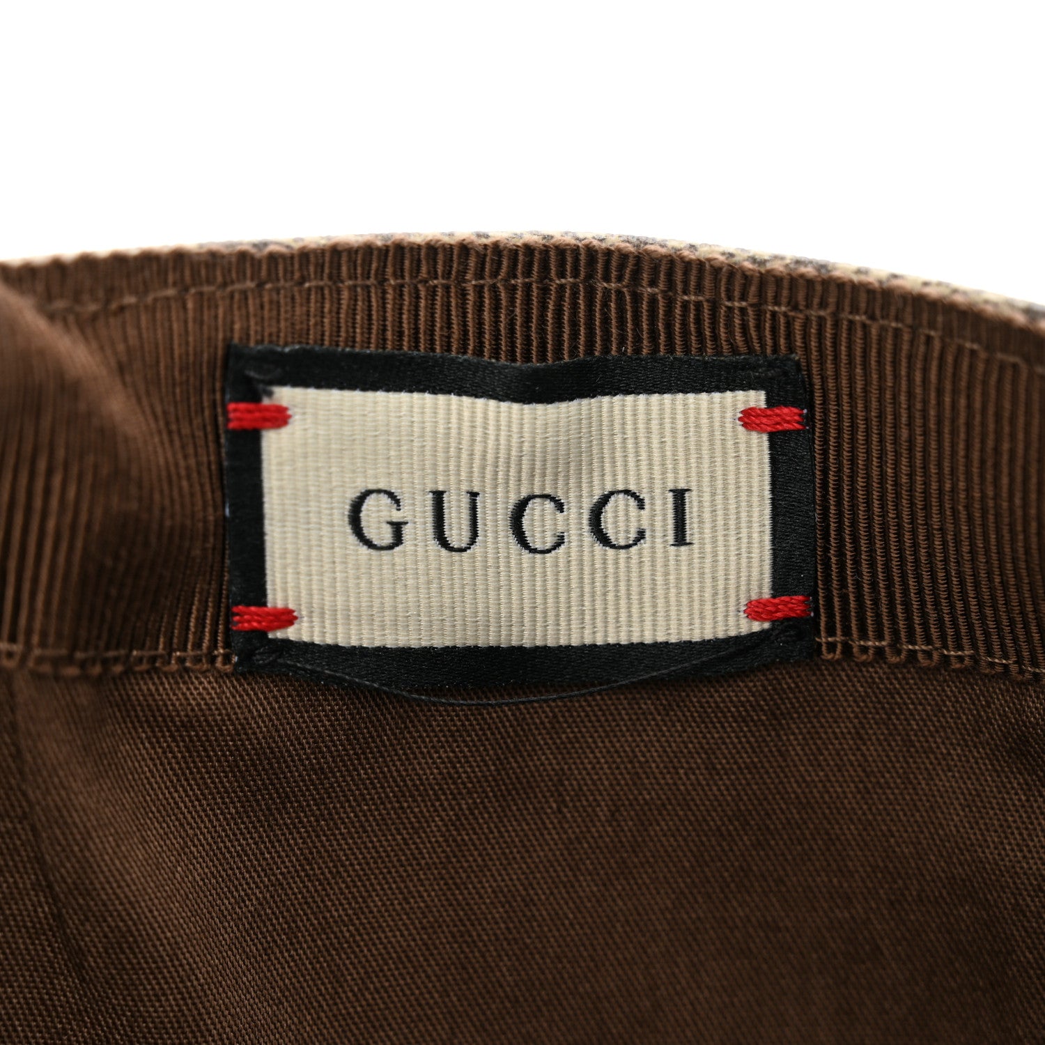 Gucci GG Supreme Monogram Boutique Print Baseball Hat S Beige 8 of 13