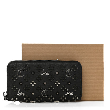 Christian Louboutin Calfskin Loubinthesky Panettone Wallet Black Multimetal 10 of 10