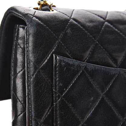 Chanel Lambskin Quilted Mini Square Flap Black 15 of 17