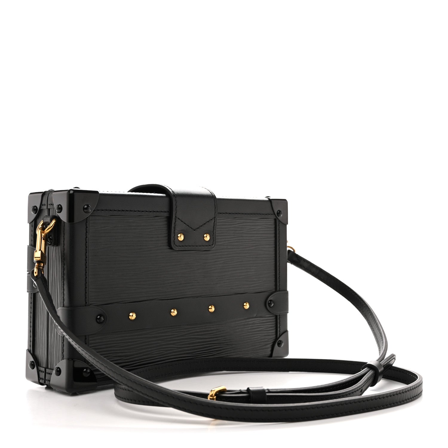 Louis Vuitton Epi Petite Malle Black 3 of 11