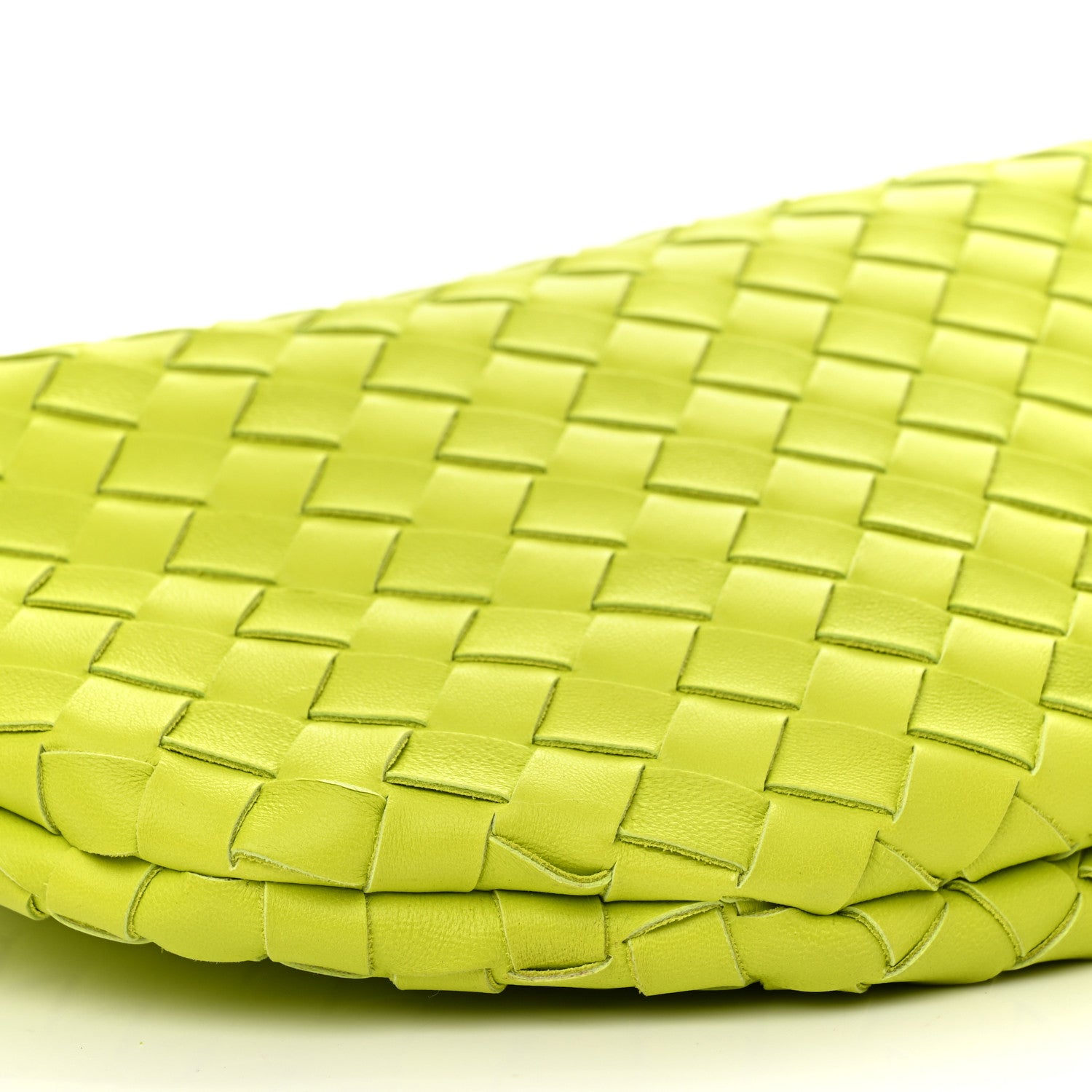 Bottega Veneta Nappa Intrecciato Turn Acid Kiwi 7 of 8